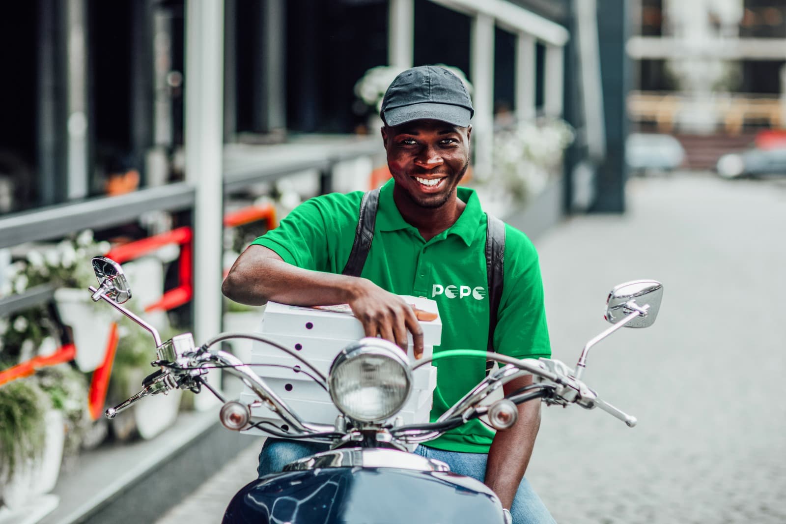 Courier illustration